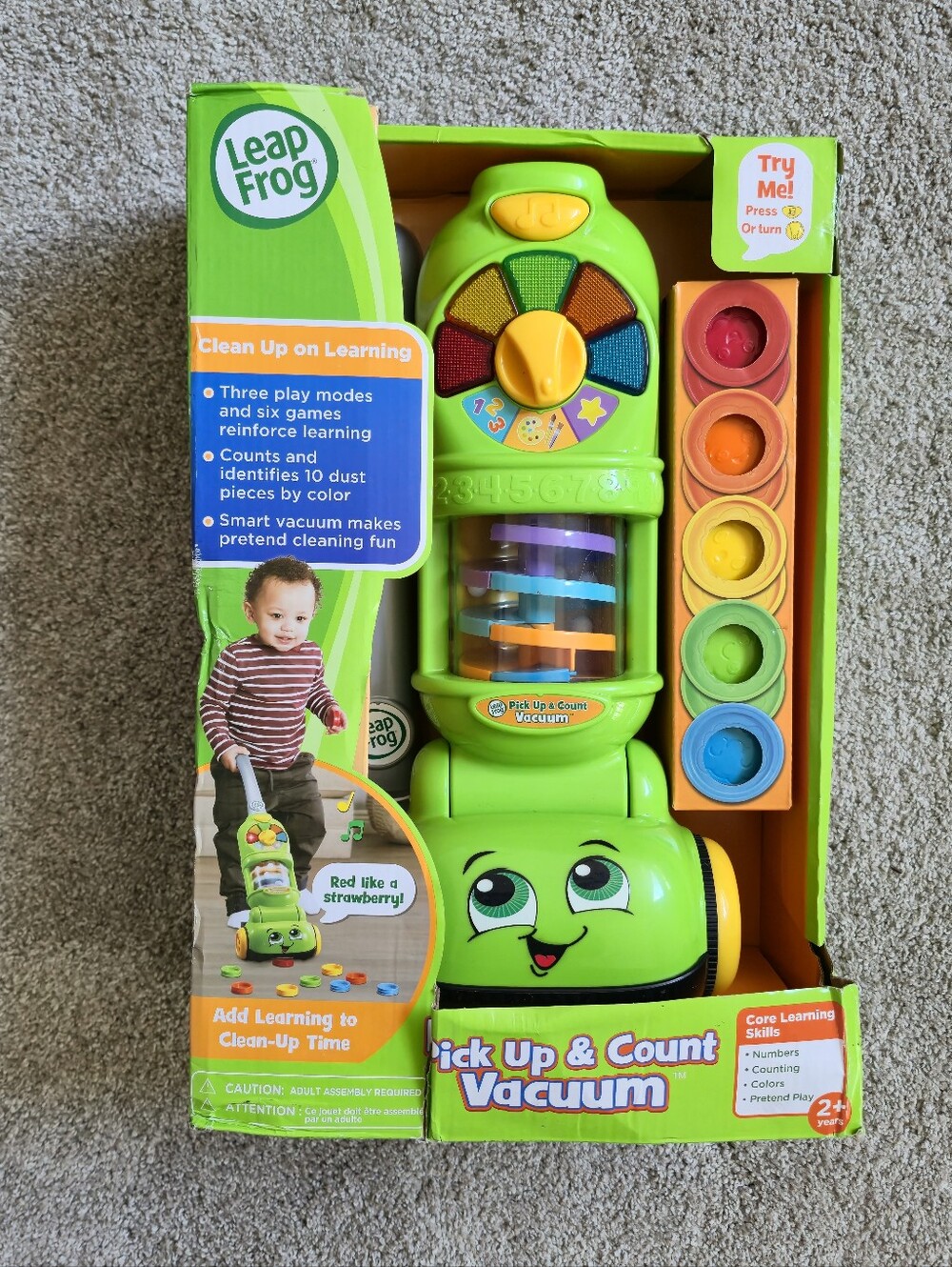 LEAP  FROG  PICK  UP  &   COUNT  VACUUM  (U3)